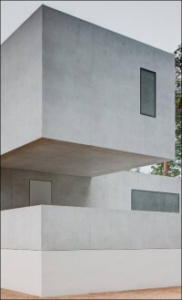 Heller Leichtbeton als Sichtbeton für die wiederaufgebauten Dessauer Meisterhäuser