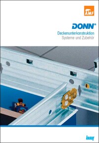 Neuer Donn-Katalog für Deckenunterkonstruktionen