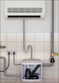 Für's Aggressive: Abwasserhebeanlagen für Enthärtungsanlagen oder Klimageräte