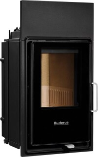 Neue Holzbrand-Heizeinsätze von Buderus für's große Feuer