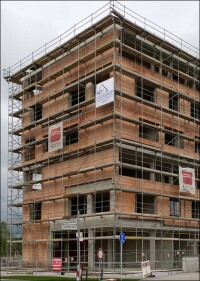 Kostenanteil des Rohbaus beim mehrgeschossigen Wohnungsbau auf 46% gesunken