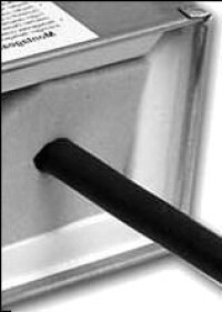 Faltbares Kabelschott von Wichmann für Leichtbauwände nimmt Kabel und Leerrohre auf