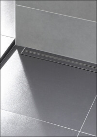 „Poresta Limit S 95“ heißt 95 mm Aufbauhöhe incl. Gefälle und 54 l/min Ablaufleistung