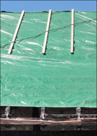 Notdächer / Behelfsdächer nicht als selbstverständlich betrachten