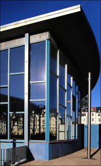 Fourcault-Restaurierungsglas von Schott mit historisch authentischer Anmutung