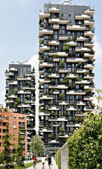 Internationaler Hochhaus Preis 2014 geht an begrünte Wohnhochhäuser Bosco Verticale