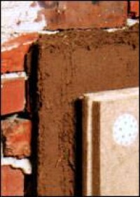 Leichtlehm-Fertigmischung von Conluto als dämmender Ausgleichsputz