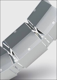 Neuartiges UW-Trockenbauprofil für runde Wände bis zu einem Radius von 600 mm