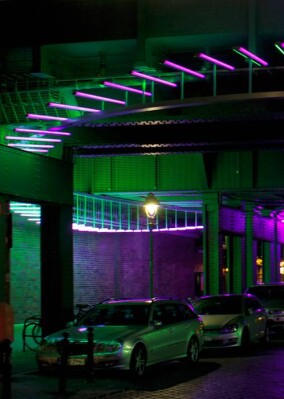 Lichtdesign-Preis 2014 „Lichtkunst“ für „Brücke Bleibtreustraße“ in Berlin