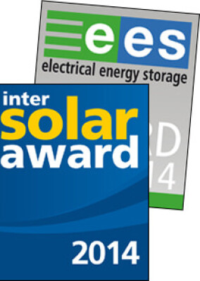 Intersolar-Award 2014 ohne Solarthermie aber mit electrical energy storage-Award