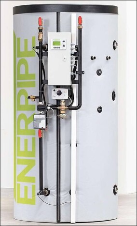 Dezentrale Pufferspeicher reduzieren Wärmeverluste in Nahwärmenetzen