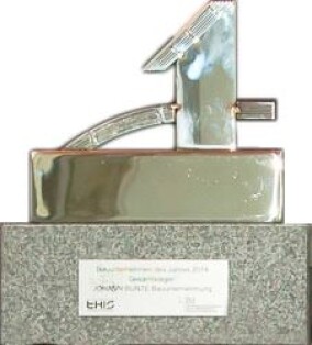 „Bauunternehmen des Jahres“ ist 2014 Johann Bunte Bauunternehmung aus Papenburg