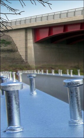 Neue Forschungsergebnisse machen den Weg frei für feuerverzinkte Straßenbrücken