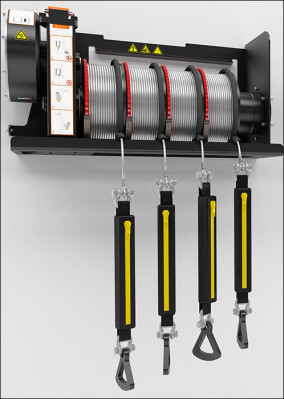 „Evacuator“ als letzter Ausweg aus brennenden und bis zu 300 m hohen Gebäuden