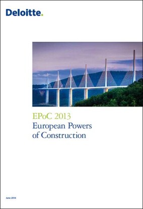 Deloitte-Report erwartet moderates Wachstum der europäischen Baubranche