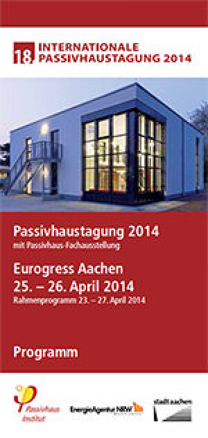 Programm der Internationalen Passivhaustagung 2014