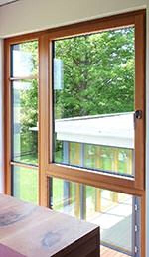 Aluminium-Holz-Fenster