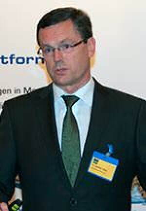 Dr. Norbert Gaag vom Halbzeughersteller Diehl Metall Messing