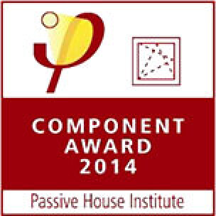 Logo: Component Award für Passivhaus-Fenster