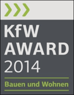 Logo KfW-Award Bauen und Wohnen 2014