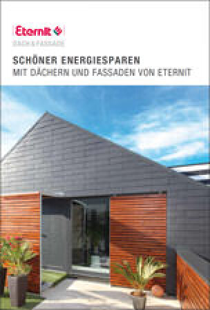 Broschüre „Schöner Energiesparen mit Dächern und Fassaden von Eternit“