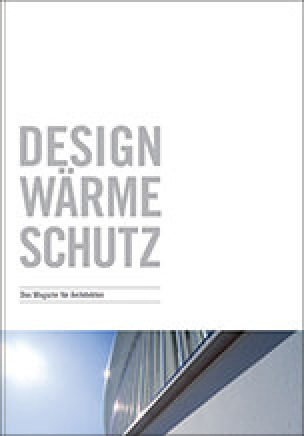 Broschüre „Design Wärme Schutz. WDV-Systeme - das Magazin für Architekten“ vom Fachverband Wärmedämm-Verbundsysteme (FV WDVS)
