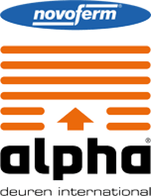 Logos von Novoferm und Alpha Deuren