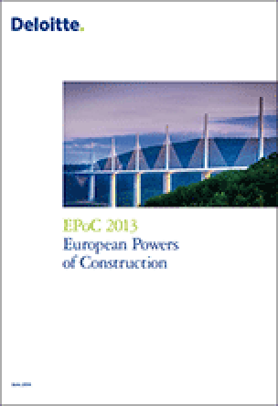 Deloitte-Report: EPoC 2013 - European Powers of Construction