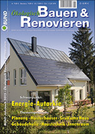 Titel BUND-Jahrbuch 2015 - Ökologisch Bauen & Renovieren