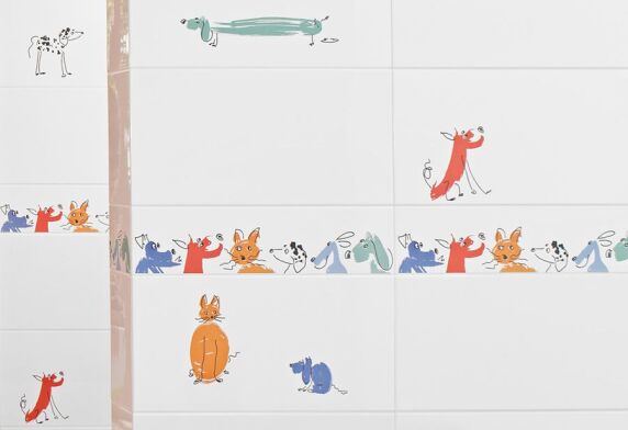 Villeroy & Boch KIDS: Kunterbunter Cartoon-Spaß - hier mit Cats & Dogs