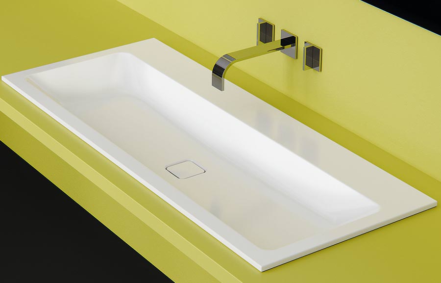 Waschtische aus Stahl-Email: Kaldeweis neues Produktsegment