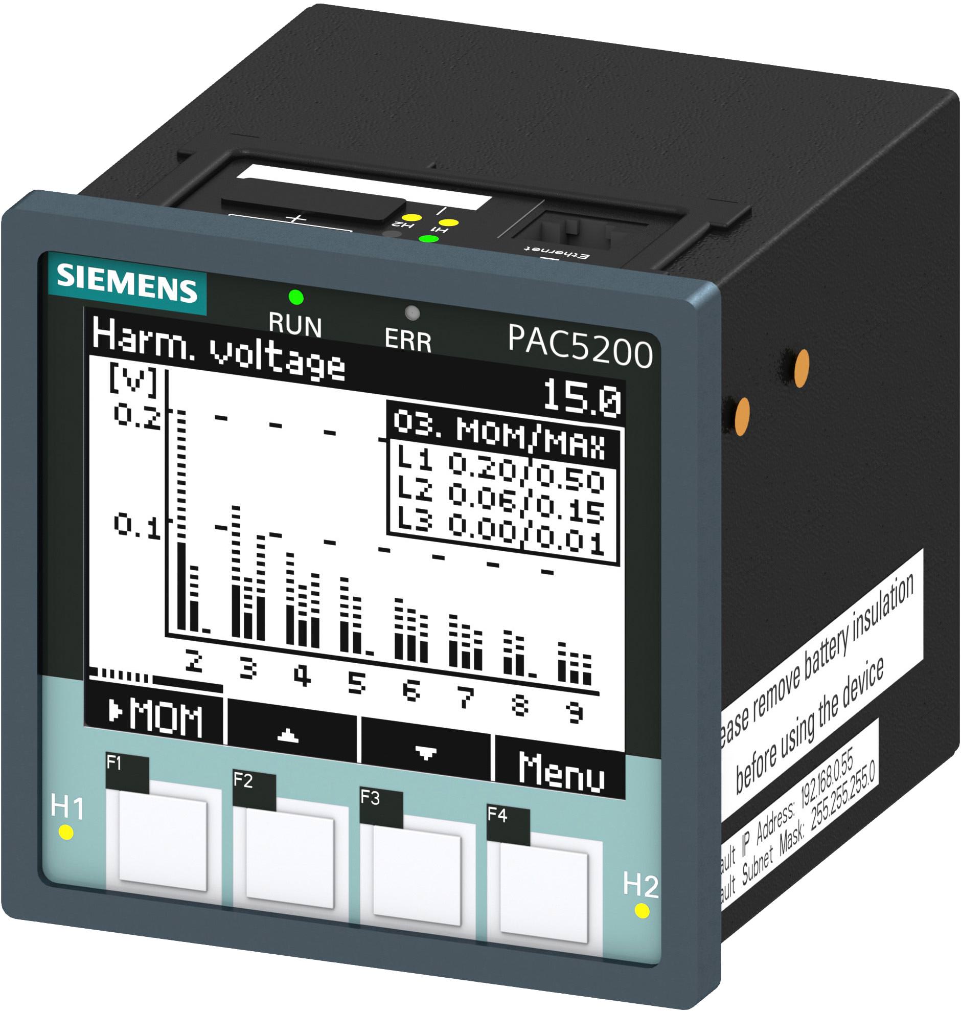 Siemens erweitert Energiemonitoringsystem um Messgeräte für die