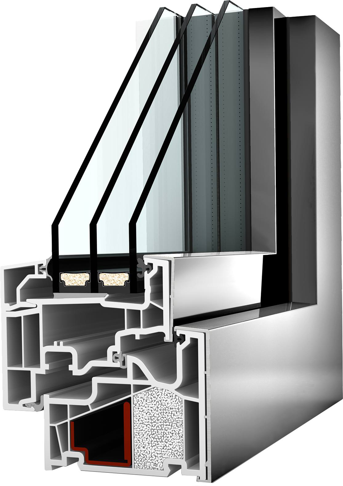 Granulat statt Schaum: Internorm optimiert Dämmung bei Kunststoff