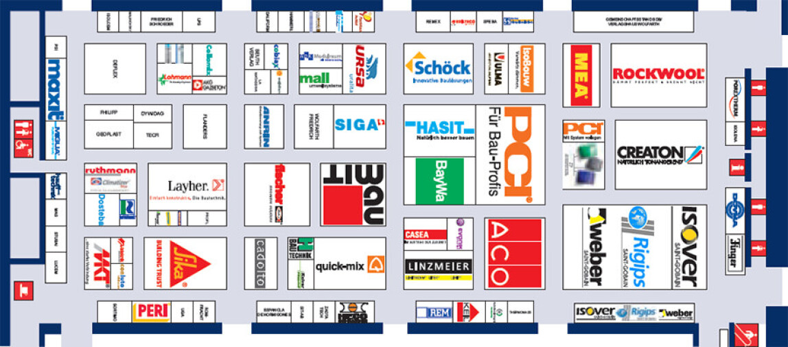 Belegungsplan der Halle A1