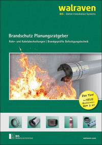Neuer Planungsratgeber (incl. App) von Walraven zu Rohr- und Kabelabschottungen