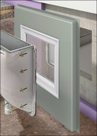 ACO vereinfacht Montage von Lichtschächten mittels wärmegedämmtem Montageelement