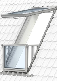 Neues Cabrio Dachfenster von Velux: mehr Licht, mehr Sicht, mehr Luft