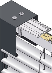 Roma hat seine freitragenden Fassadenraffstores überarbeitet