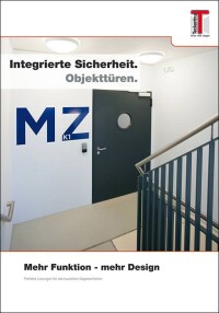 Neue Planungsbroschüre von Teckentrup: „Türen für den Objektbau“