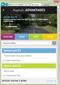 Asphalt Advantages: Europäische Asphaltinitiative klärt über Vorteile der Bauweise auf