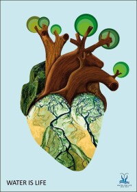 Plakatwettbewerb „Wasser ist Leben!“ mit 4.800 Einreichungen aus 81 Ländern