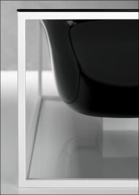 BetteLux Shape: Wannen und Becken unverkleidet getragen von Stahlrahmen