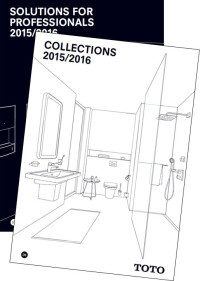 Auch 2015/2016: „Enjoy Japanese bath culture“ in zwei Katalogen von Toto