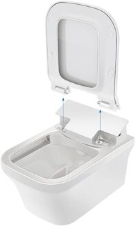 SensoWash Slim: Neuer, puristischer Dusch-WC-Aufsatz für sieben Duravit-Serien