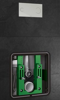 Ein(e) Vorwand für Dusch-WCs: Viega Eco Plus-Dusch-WC-Element