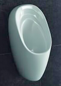 Wasserloses Urinal und ein Badezimmer-Urinal - neu von Ideal Standard