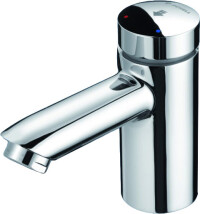 Eine der kleinsten Selbstschluss-Mischwasser-Armaturen neu von Schell