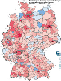 23% mehr Baugenehmigungen für Geschosswohnungsbauten in Großstädten