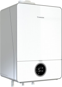 Neue Gas-Brennwertreihe Cerapur 9000i im neuen Junkers Design - innen und außen