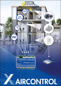 X-Aircontrol: smarte Raum-/Zonenregelung für die zentrale Raumlufttechnik neu von Trox